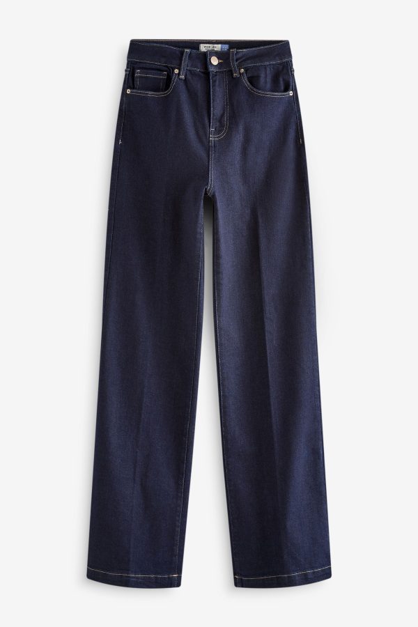 Blue Wide Leg Jeans - Image 5