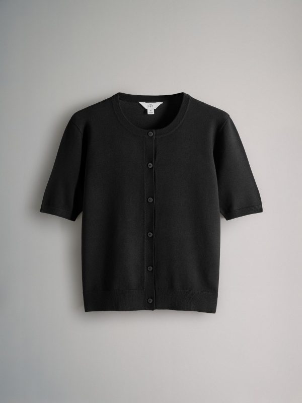 The Set Black 2 Piece Vest & Cardigan Set - Image 8