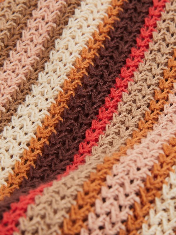 Coral Candy Striped Knit Shirt - Image 5