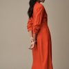 Red Midaxi Shirt Dress - Image 3