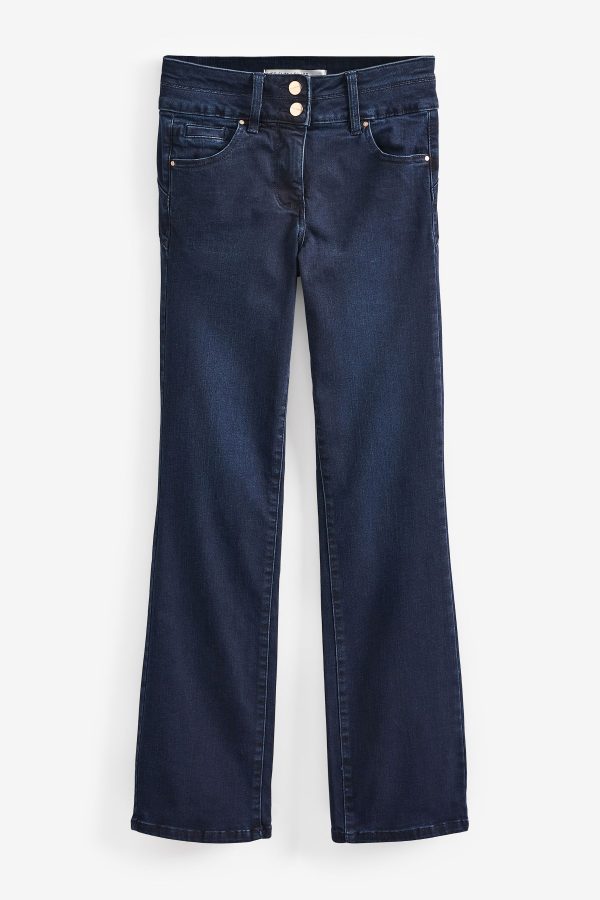 Blue Slim Lift And Shape Bootcut Jeans - Image 7